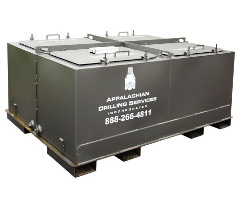 Appalachian Drilling Systems: Four-Compartment Solid Waste Unit